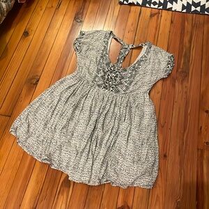 Free people t-back short sleeve dress